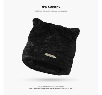 Beanie Fluffy Bear Ear