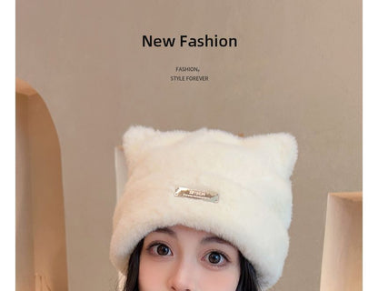 Beanie Fluffy Bear Ear