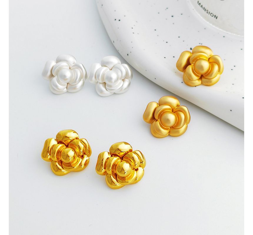 Flower Alloy Earring