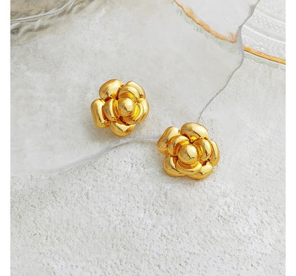 Flower Alloy Earring