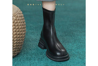 Short Boots Platform