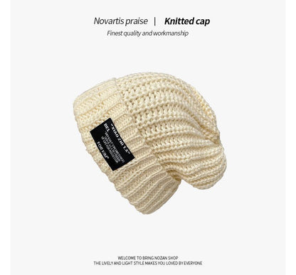 Knit Cable Beanie Applique