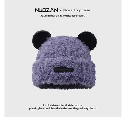 Beanie Fluffy Ear Detail