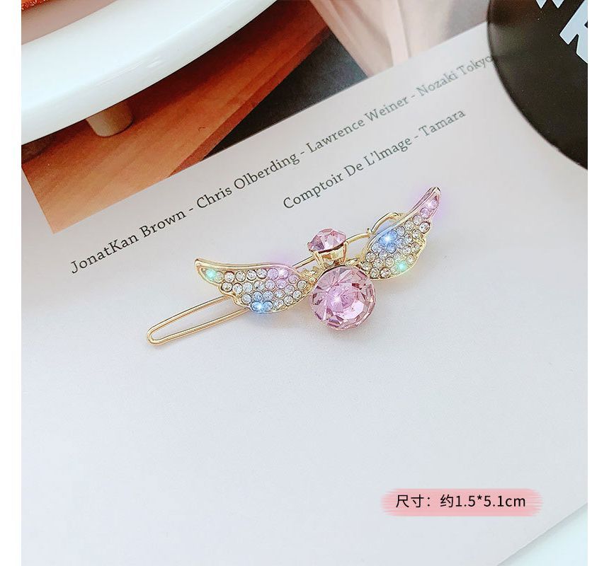 Rhinestone / Faux Pearl Alloy Hair Clip (various designs)