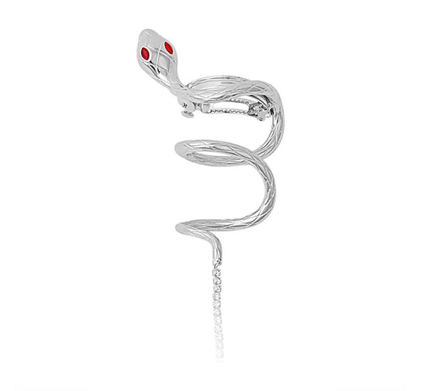 Snake Fringed Alloy Hair Stick / Hair Clip (various designs)