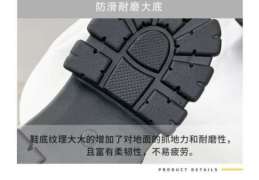 Short Boots Platform Lace-Up