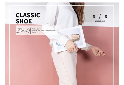 Pumps Block-Heel Pointed