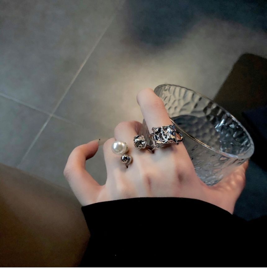 Bague ouverte en alliage