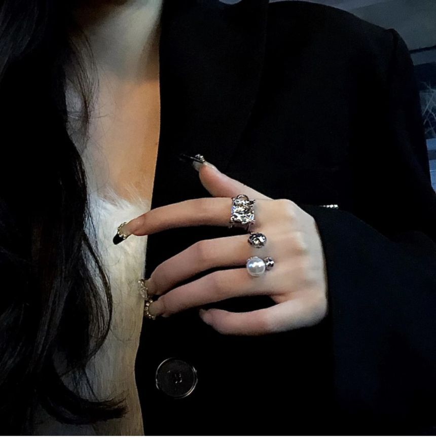 Bague ouverte en alliage