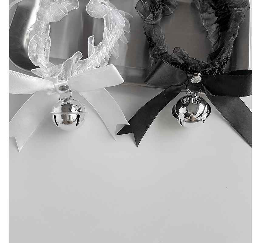 Ribbon Choker Bell