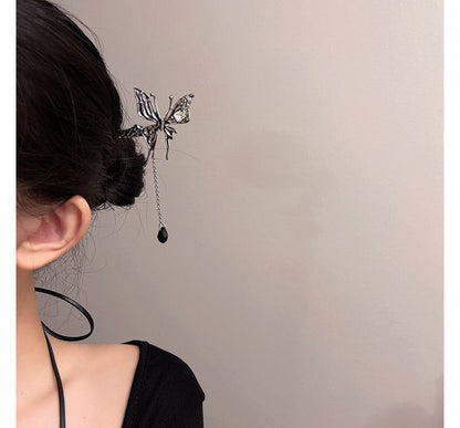 Alloy Butterfly Stick Hair