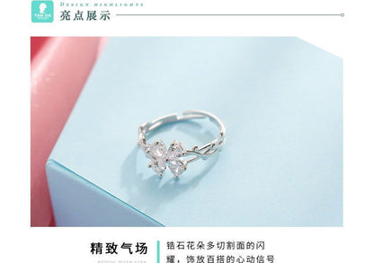 925 Sterling Silver Butterfly Ring