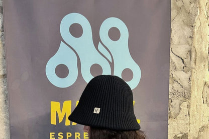 Applique Hat Knit Bucket