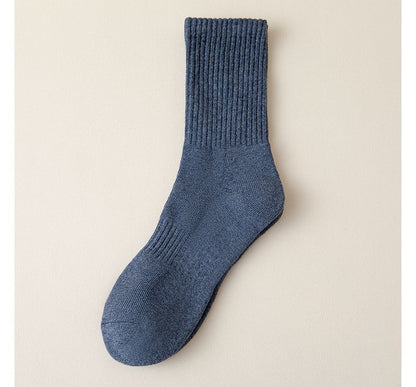 Plain Ribbed Socks / Set