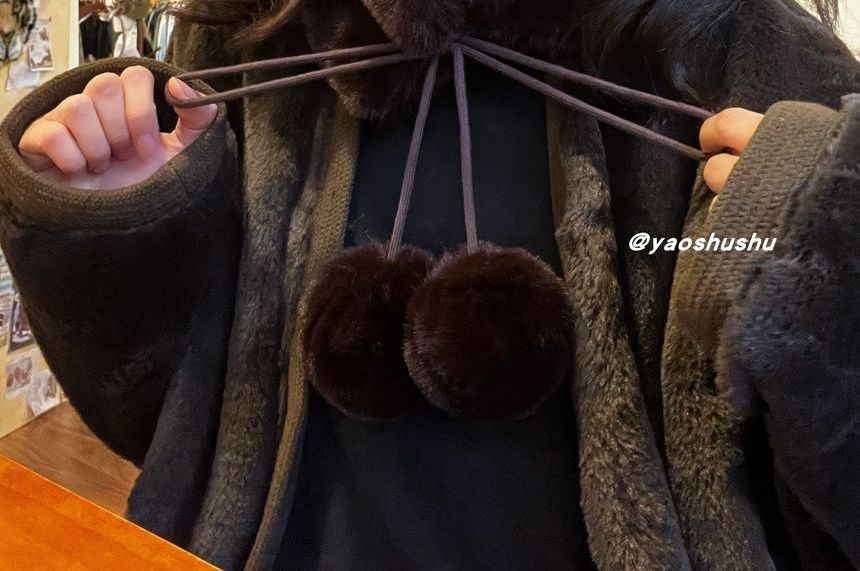 Houndstooth Beret Panel