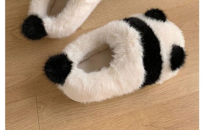 Panda Fluffy Slippers