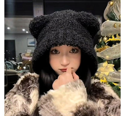 Fleece Bucket Ear Hat