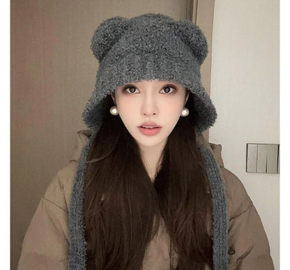 Fleece Bucket Ear Hat