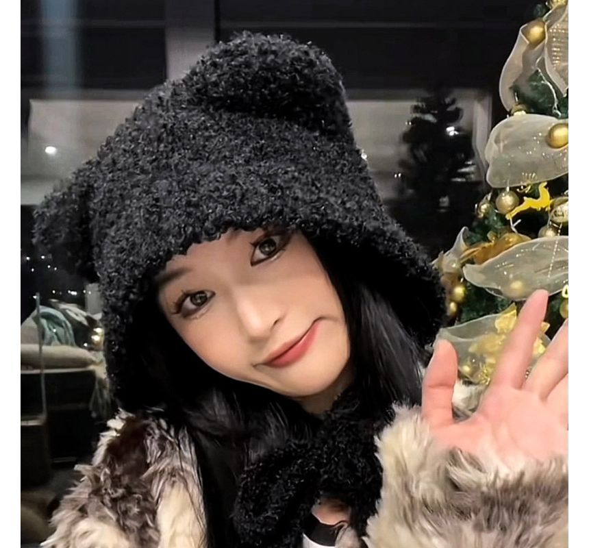 Fleece Bucket Ear Hat