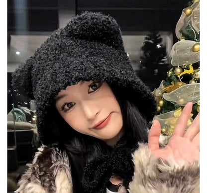 Fleece Bucket Ear Hat