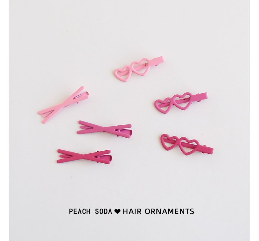 Set of 3: Plain Hair Clip