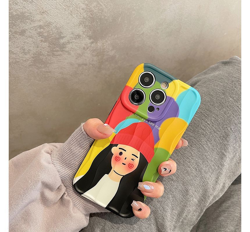 Girl Case Phone Cartoon
