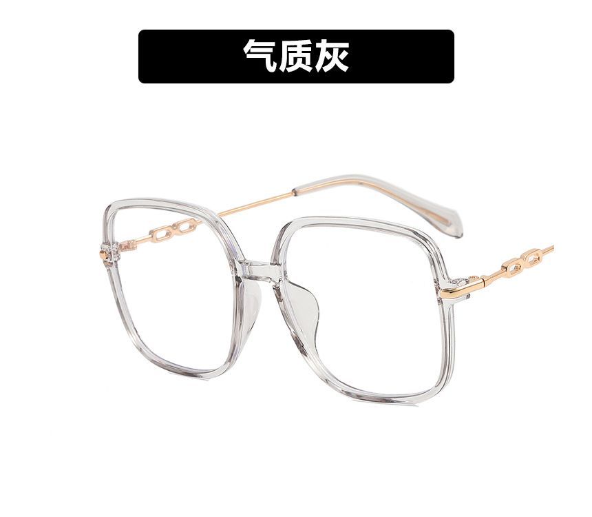 Blue Blocking Frame Eyeglasses Round Light