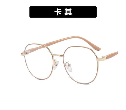 Blocking Light Eyeglasses Frame Round Blue