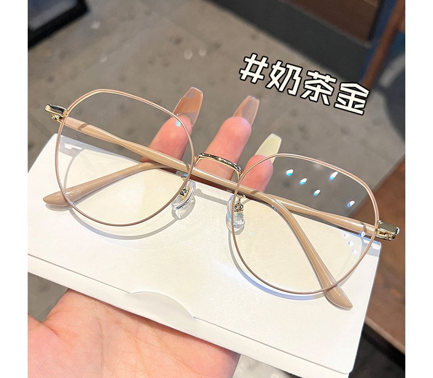 Blocking Light Eyeglasses Frame Round Blue