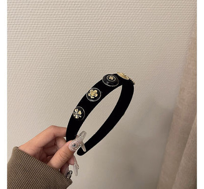 Accent Headband Metallic