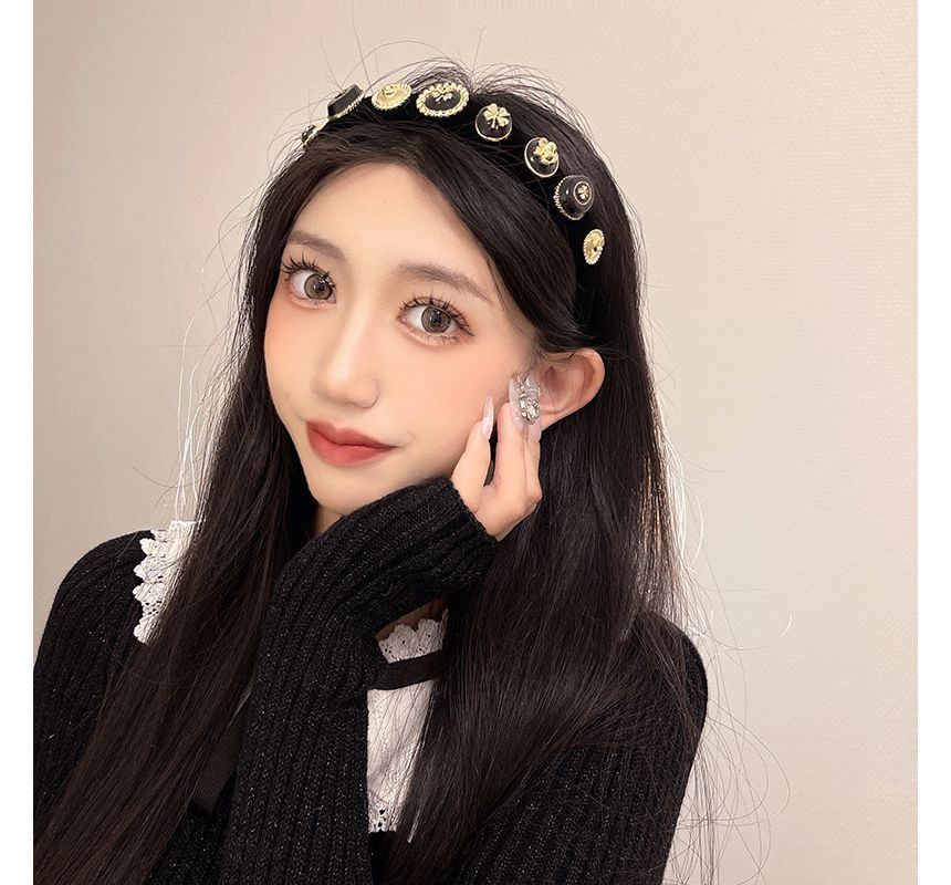 Accent Headband Metallic