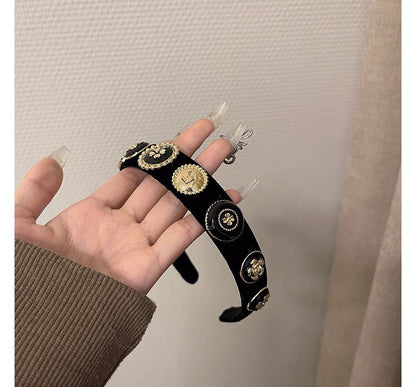 Accent Headband Metallic