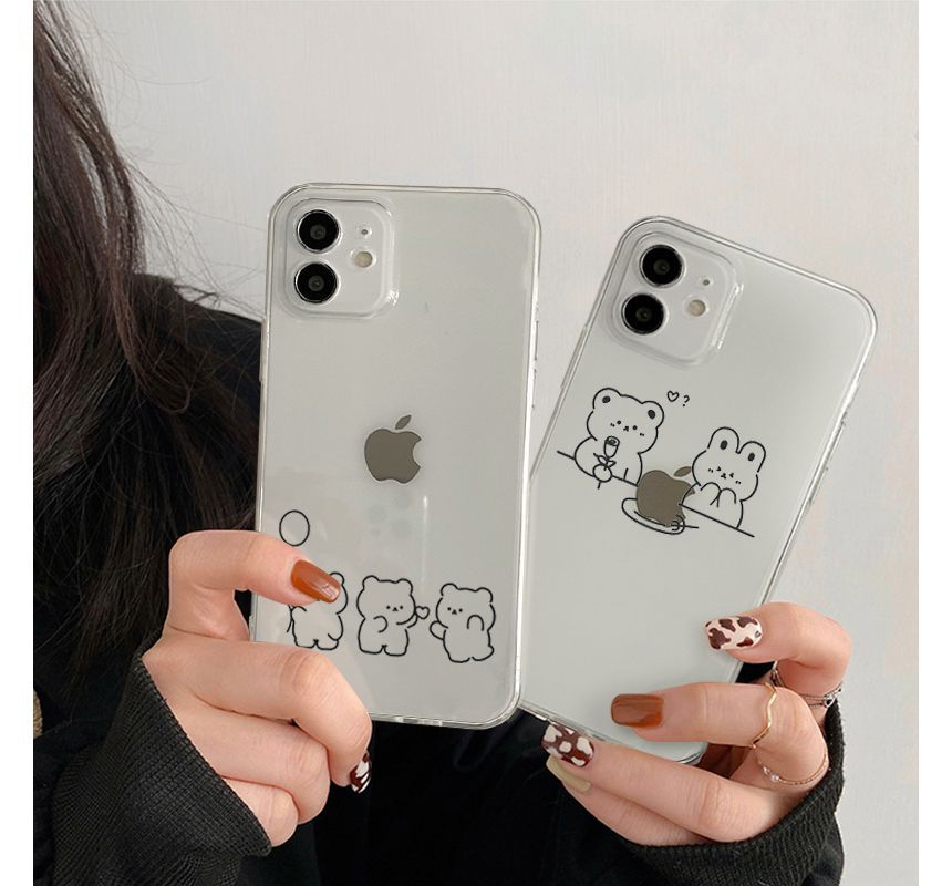 Case Animal Transparent Phone