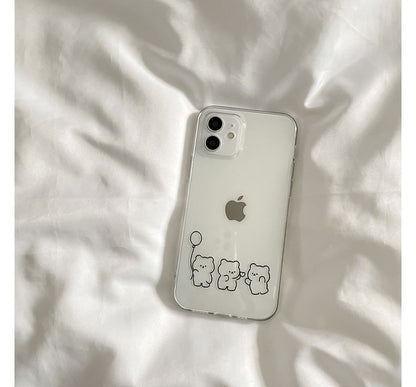 Case Animal Transparent Phone
