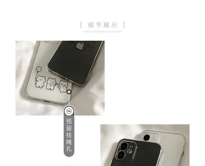 Case Animal Transparent Phone