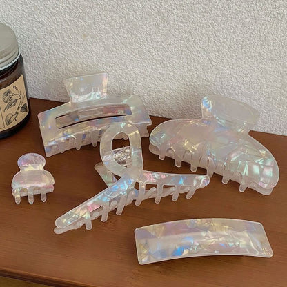 Iridescent Claw Clip Hair /