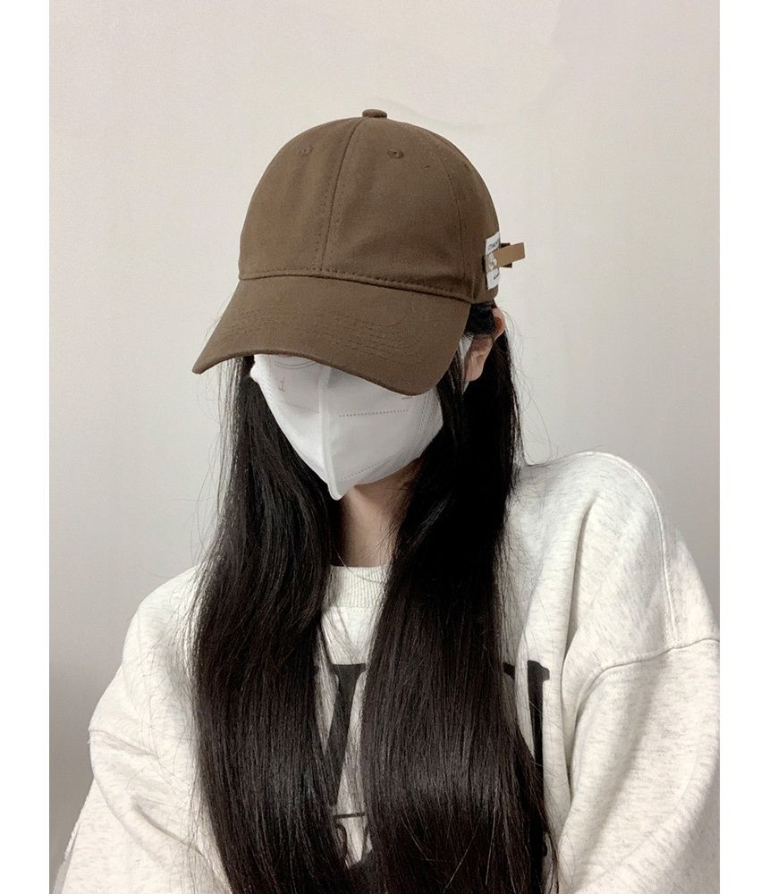 Casquette de baseball avec appliqué