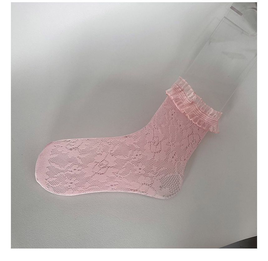 Lace Crew Socks