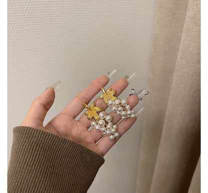 Pearl Faux Grape Earring Drop