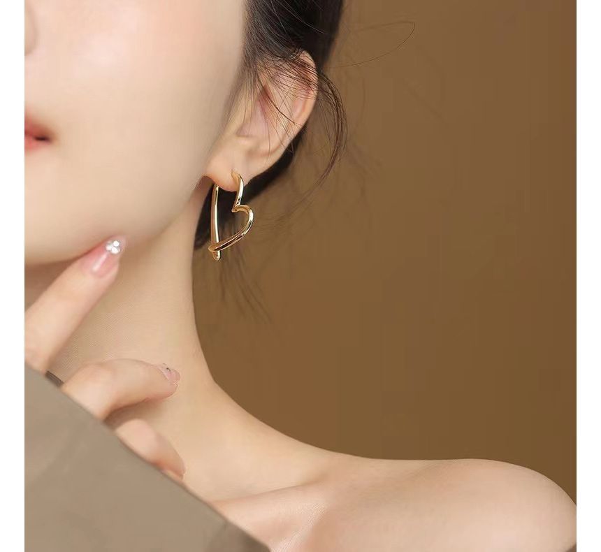 Alloy Heart Cuff Earring