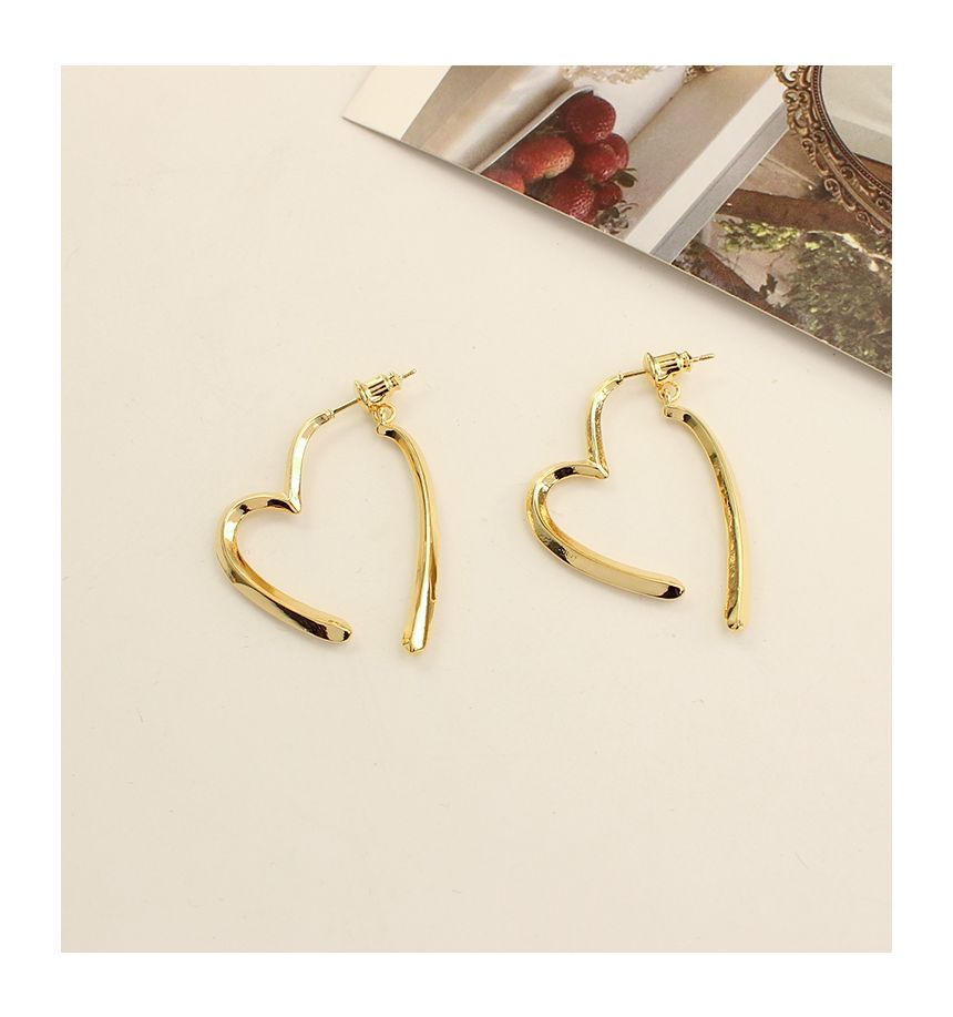 Alloy Heart Cuff Earring