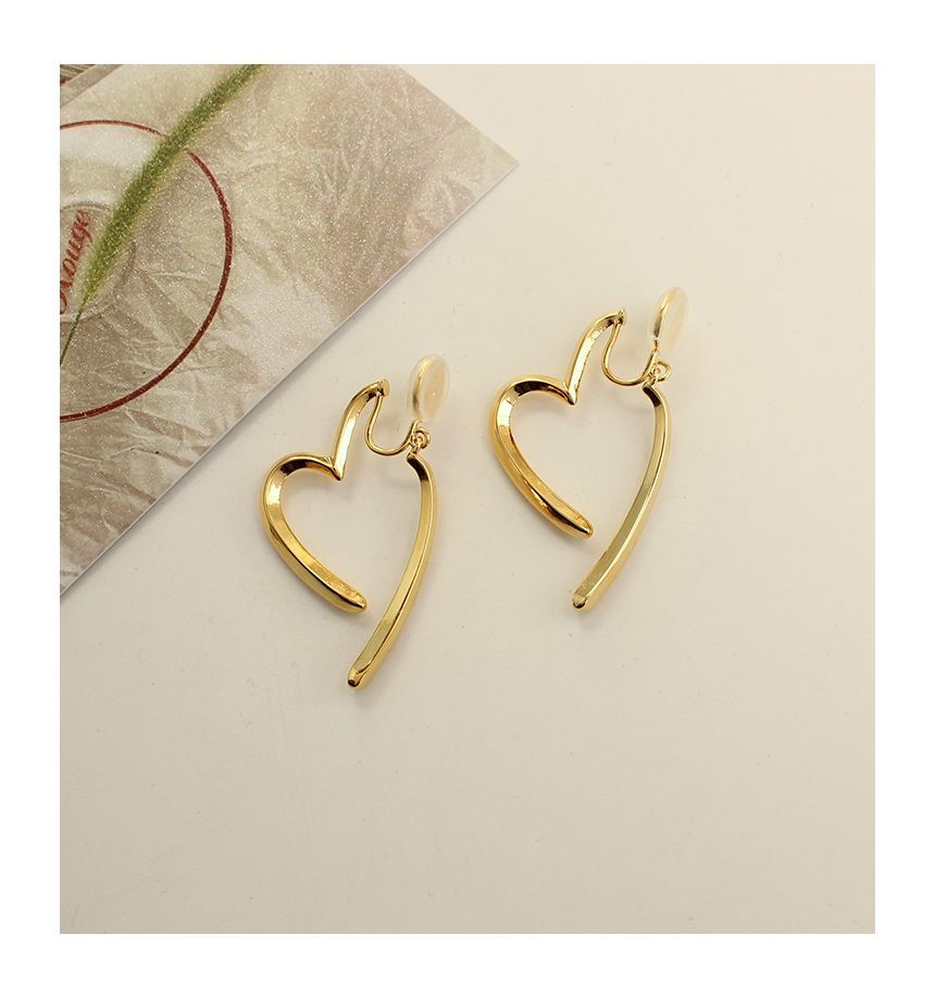 Alloy Heart Cuff Earring