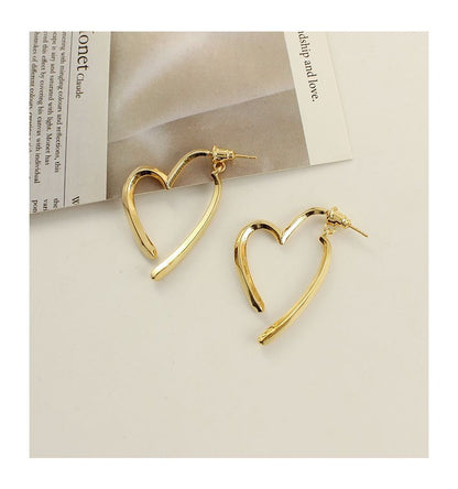 Alloy Heart Cuff Earring