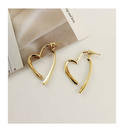 Alloy Heart Cuff Earring