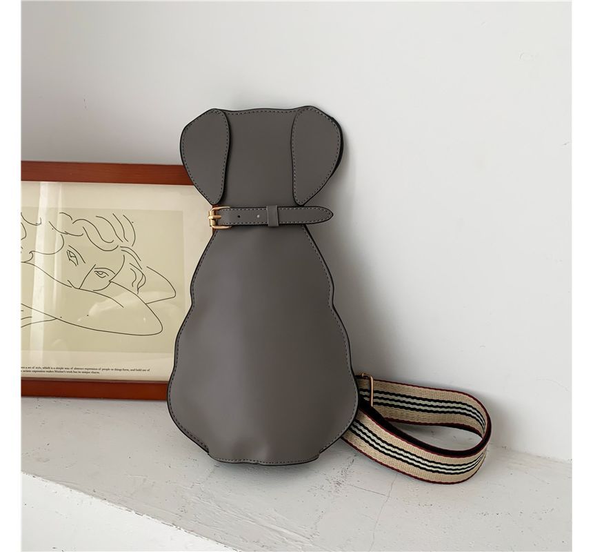 Sling Animal Leather Bag Faux