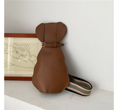 Sling Animal Leather Bag Faux