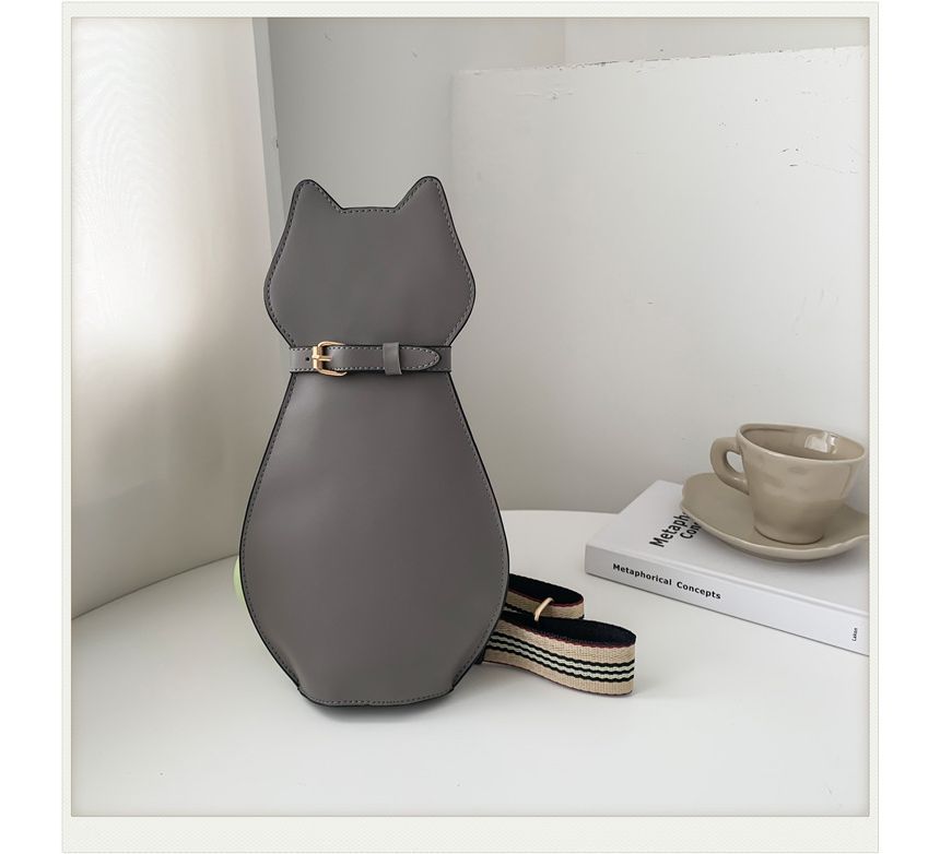 Sling Animal Leather Bag Faux