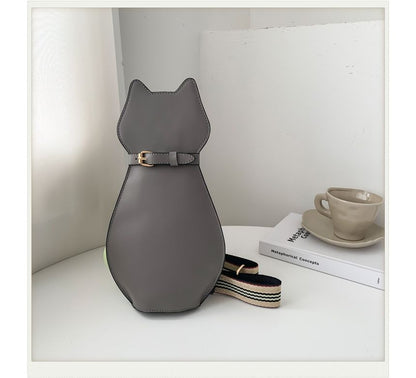 Sling Animal Leather Bag Faux