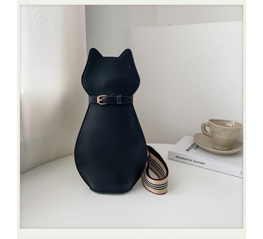 Sling Animal Leather Bag Faux