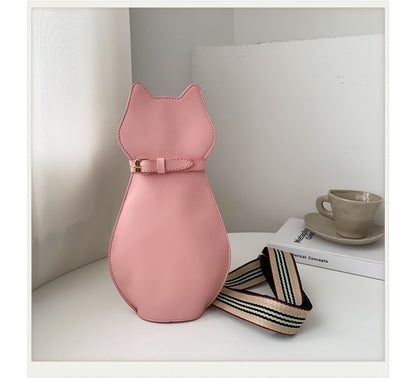 Sling Animal Leather Bag Faux